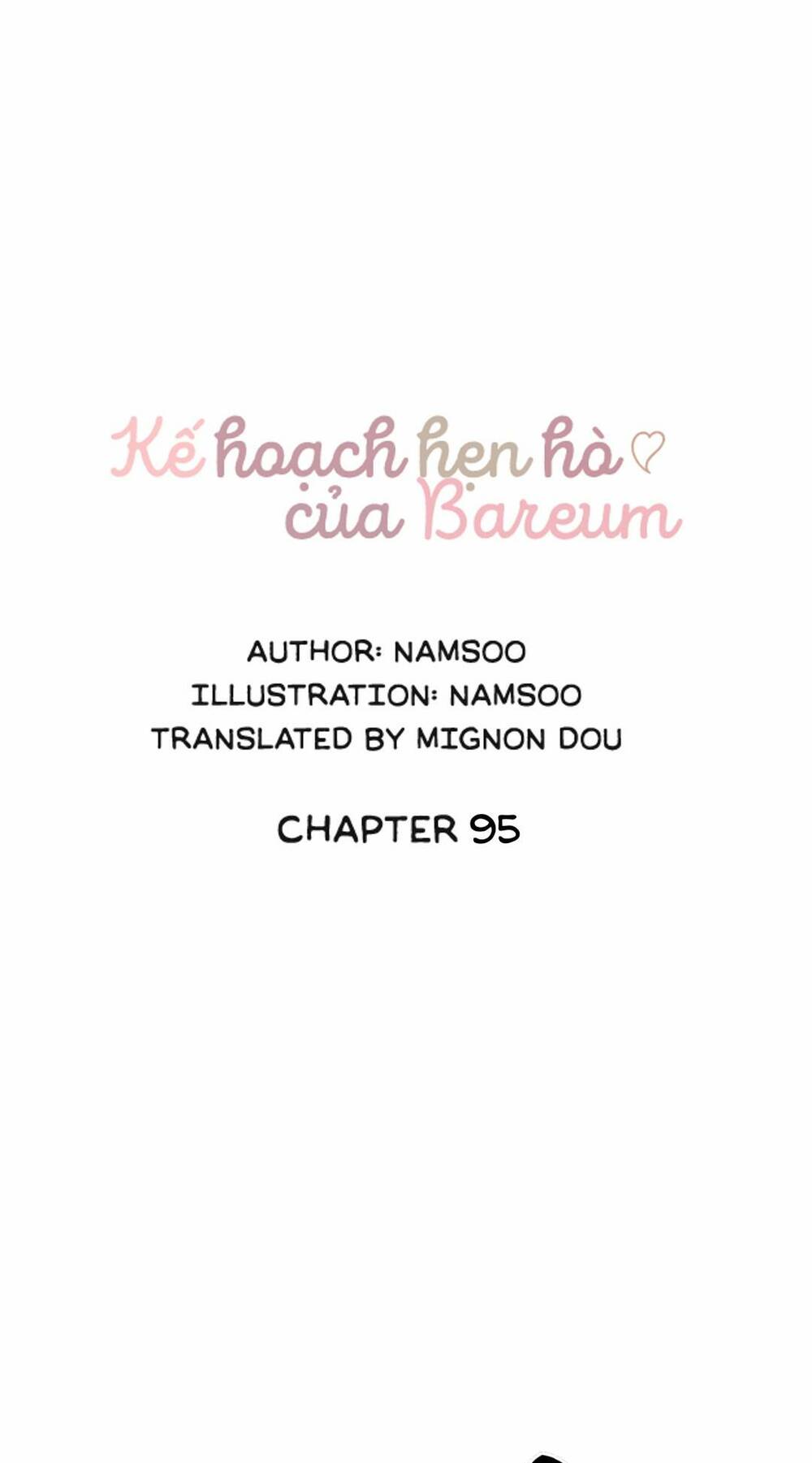 kế hoạch hẹn hò của bareum chapter 95 - Trang 2