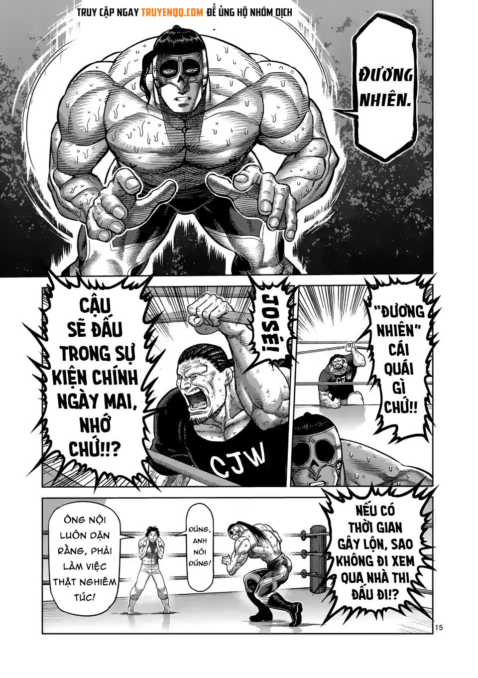 Kengan Ashura Phần 2 Chapter 16 - Next Chapter 17