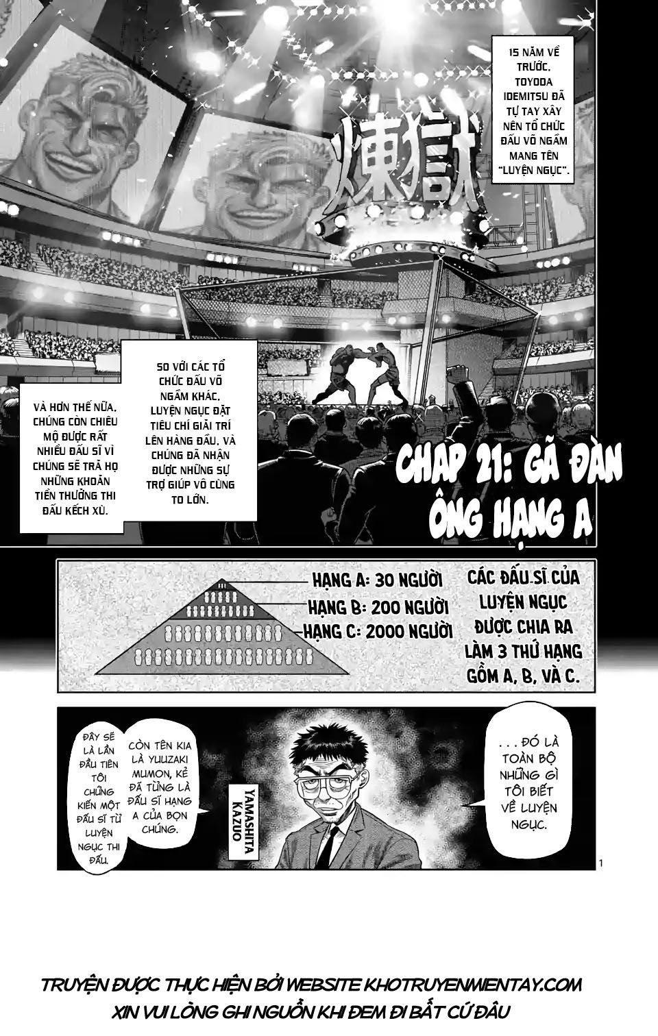 Kengan Ashura Phần 2 Chapter 21 - Next Chapter 22