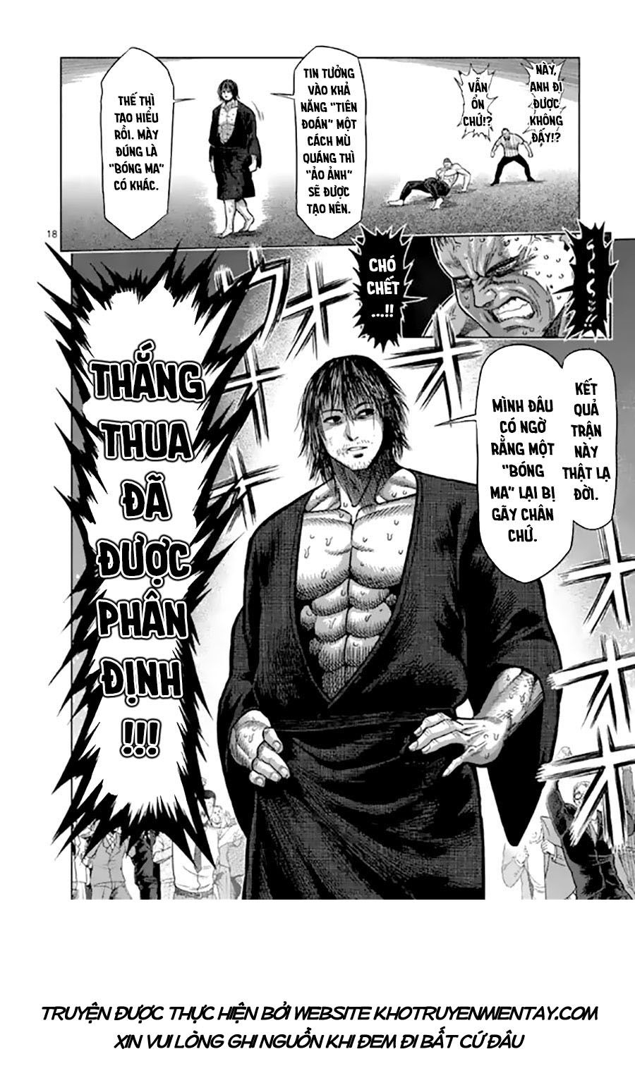 Kengan Ashura Phần 2 Chapter 22 - Next Chapter 23