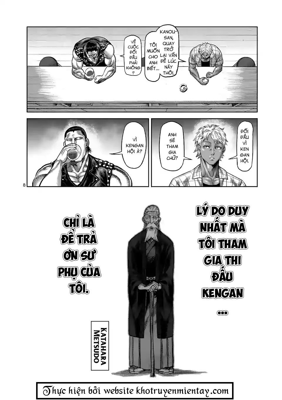 Kengan Ashura Phần 2 Chapter 26 - Next Chapter 27