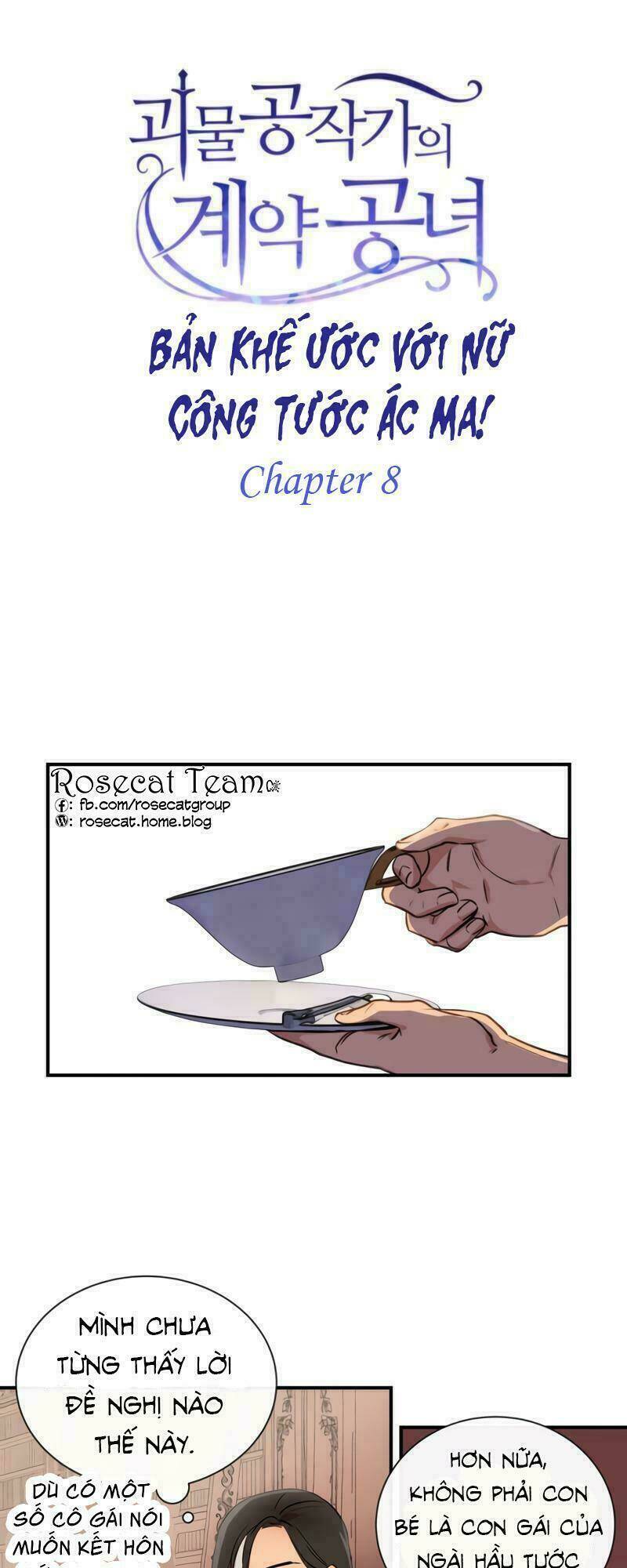 khế ước của nữ công tước quái vật Chapter 8 - Next Chapter 9