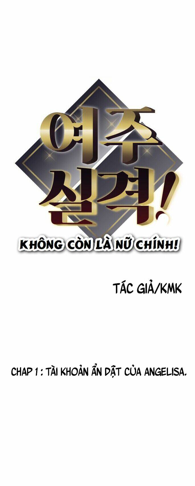 Không Còn Là Nữ Chính! Chapter 1 - Trang 2