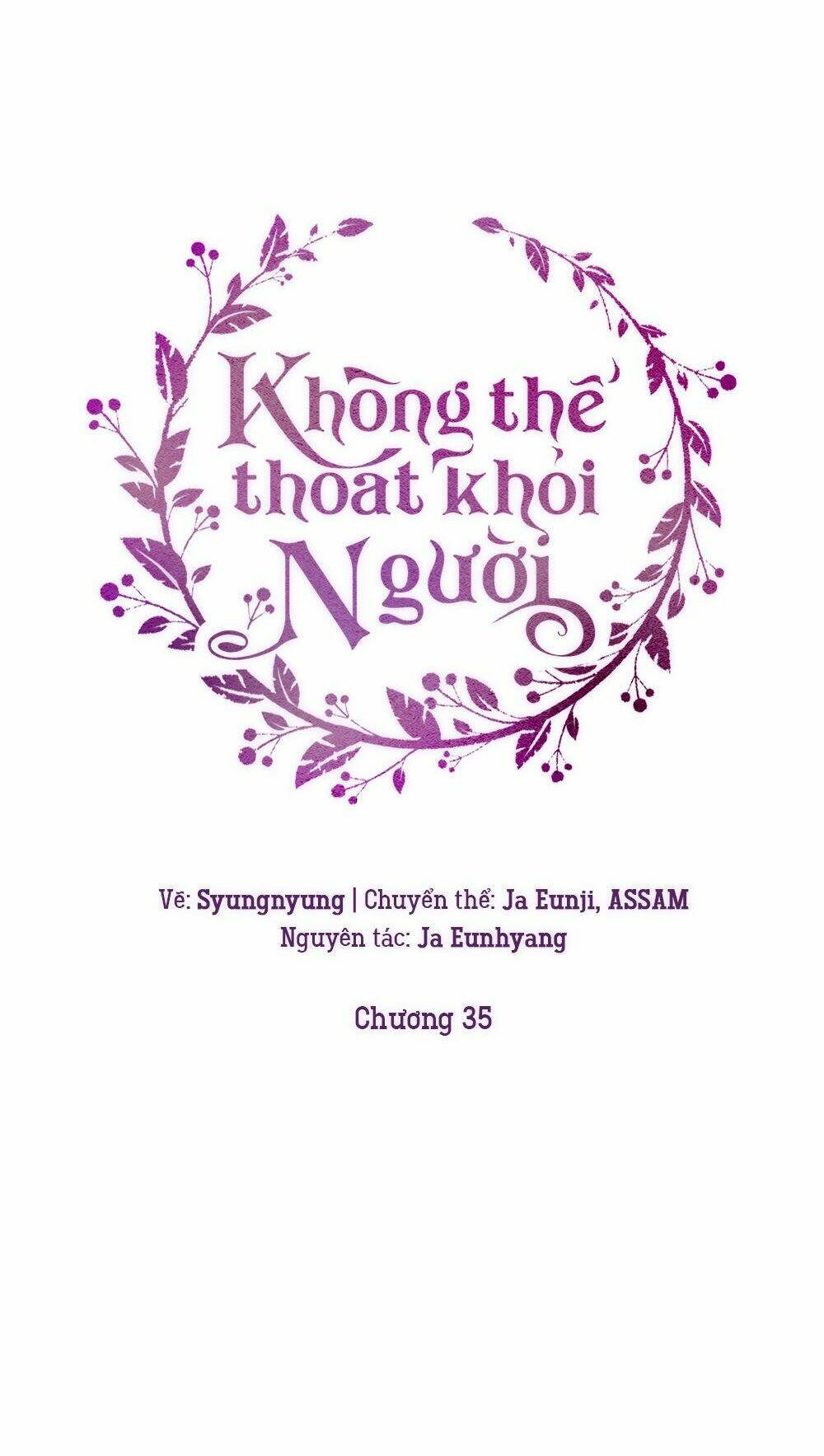 không thể thoát khỏi người chapter 35 - Next chapter 36