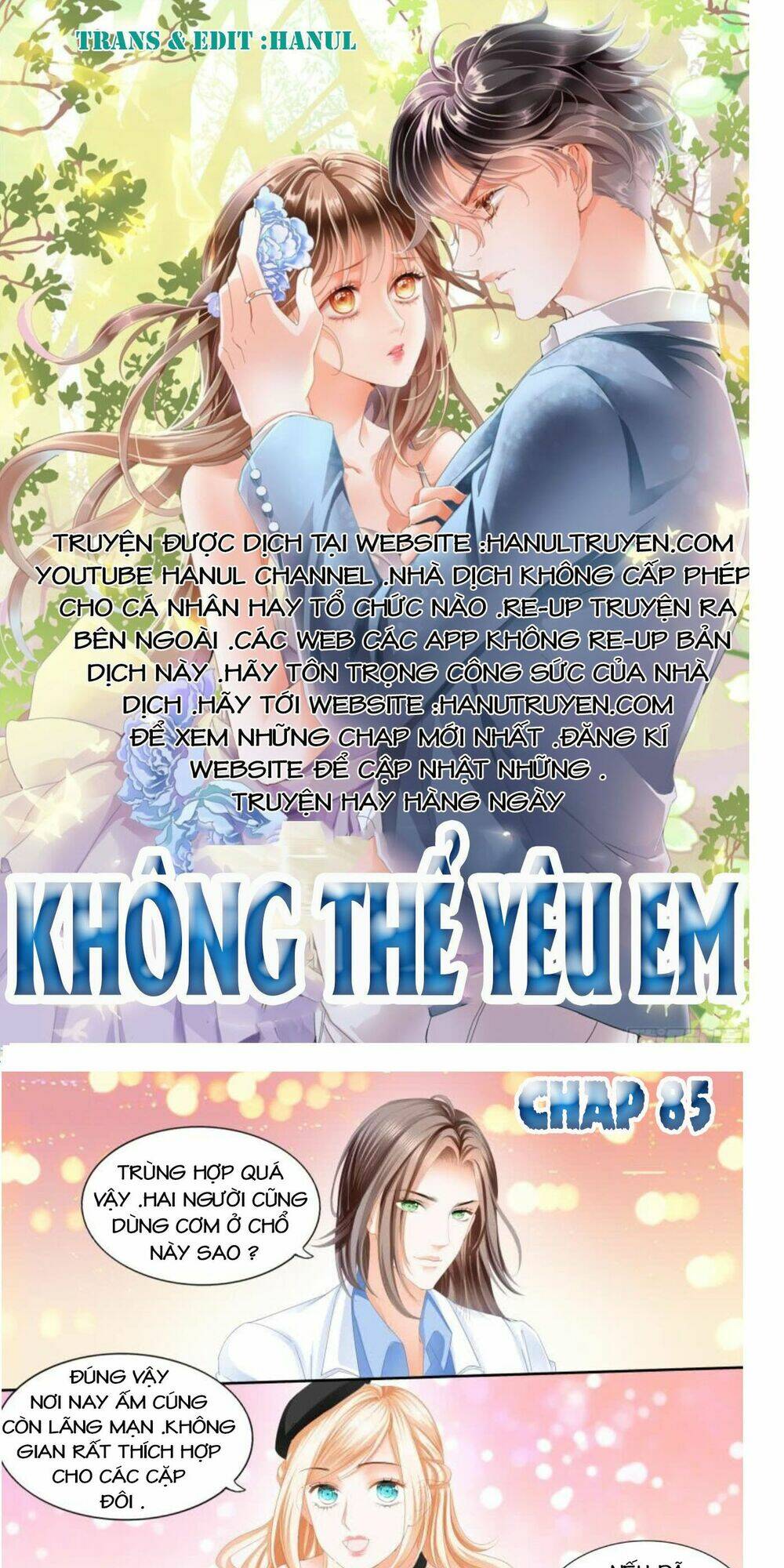 không thể yêu em chương 85 - Next chương 86