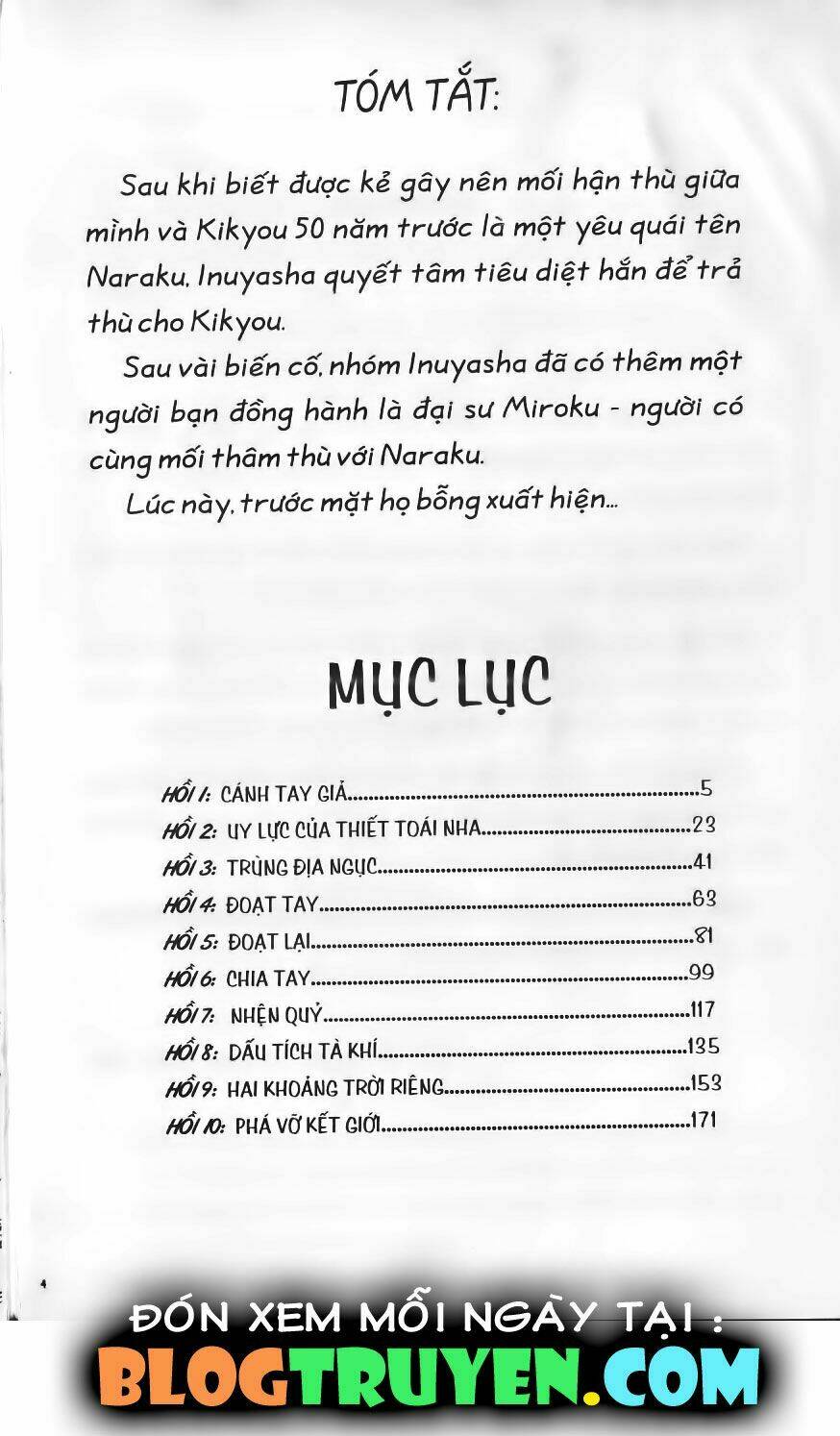 Khuyển Dạ Xoa Bản Đẹp Chapter 7.1 - Next Chapter 7.2