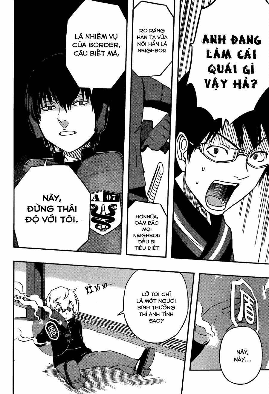 kỉ nguyên trigger chapter 14: phân đội của miwa p1 - Trang 2