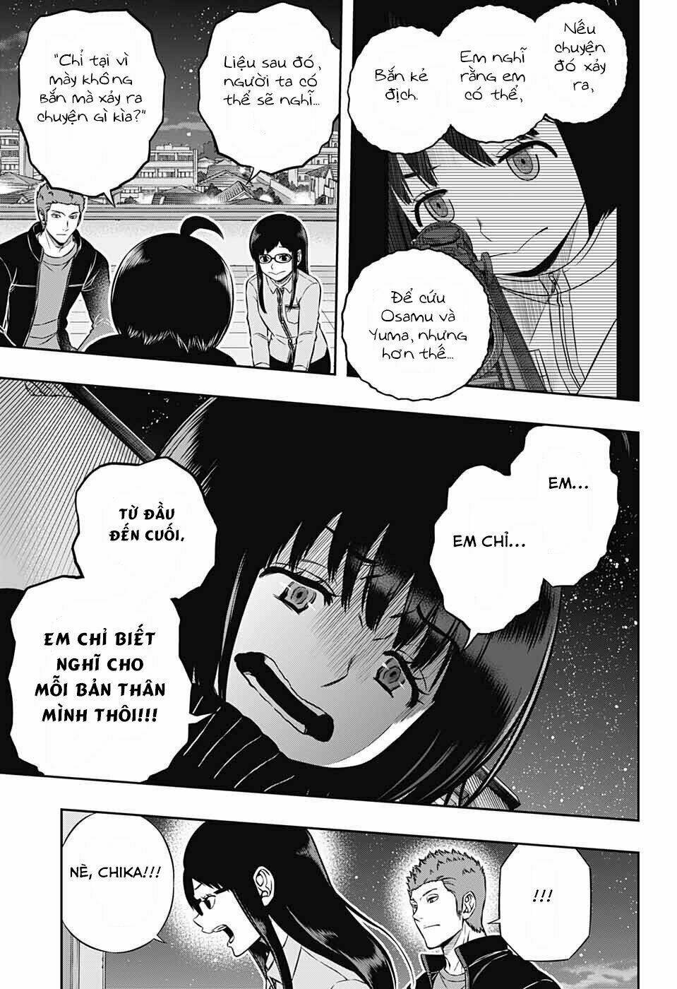 kỉ nguyên trigger chapter 179: chika amatori 1 - Next chapter 180: - kazuma satomi