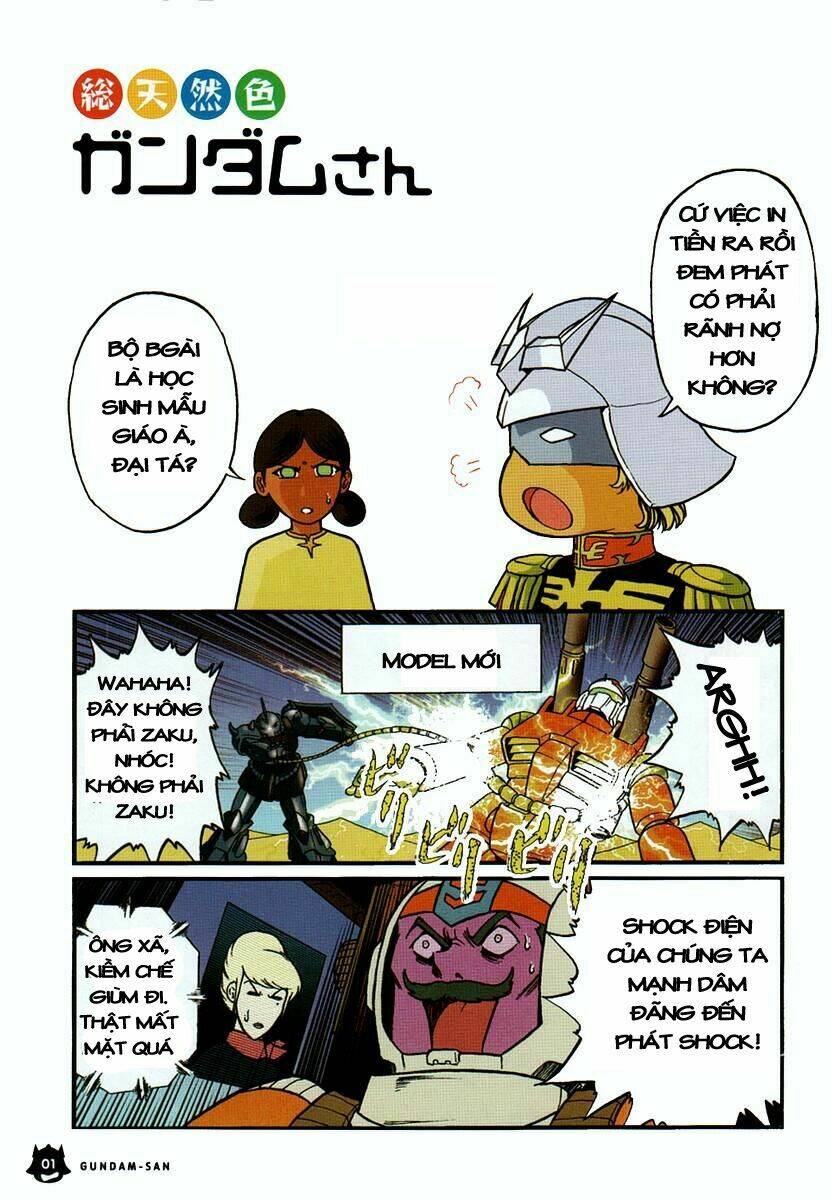 Kidou Senshi Gundam-San Chapter 1 - Trang 2