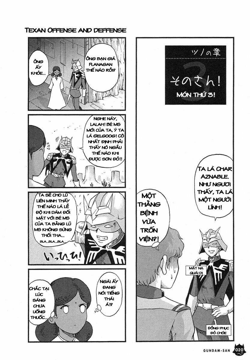 Kidou Senshi Gundam-San Chapter 1 - Trang 2