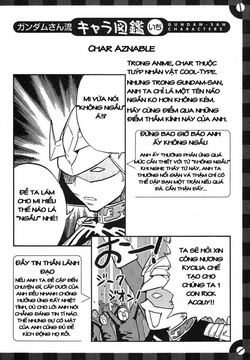 Kidou Senshi Gundam-San Chapter 1 - Trang 2