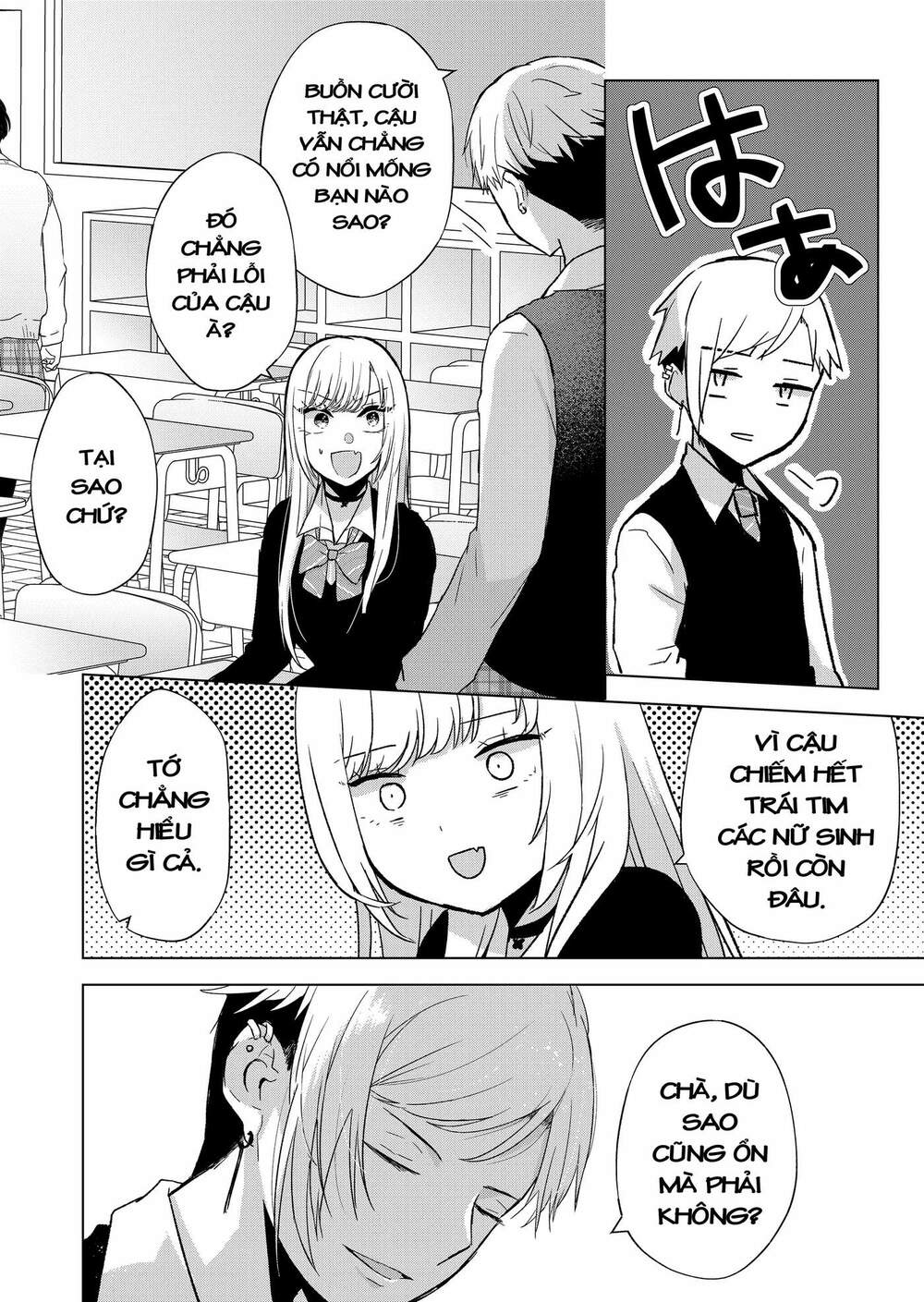 kimi wa nina janai! chapter 5: Đây là tình huống gì? - Next chapter 6: cậu không thích anh ta, phải không?