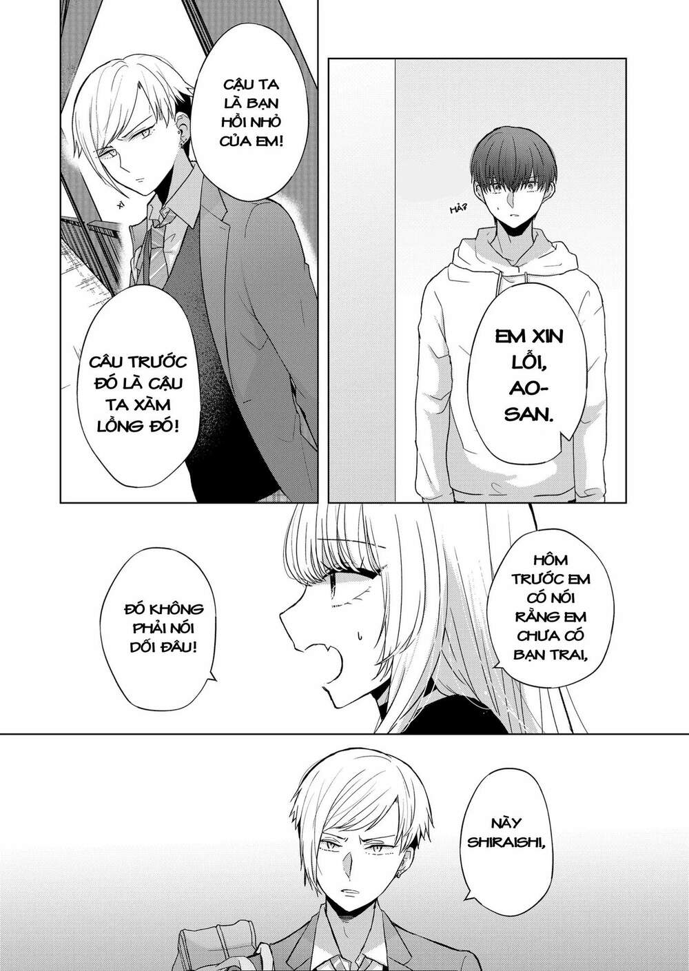 kimi wa nina janai! chapter 6: cậu không thích anh ta, phải không? - Next chapter 7: em không phải nina