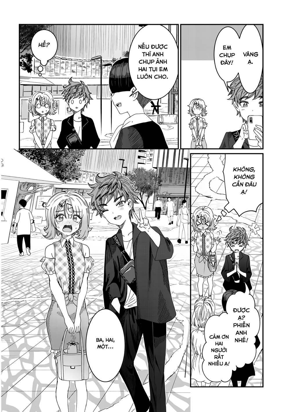 kimi wa yakamashi tojite yo kuchi wo! chapter 15 - Trang 2