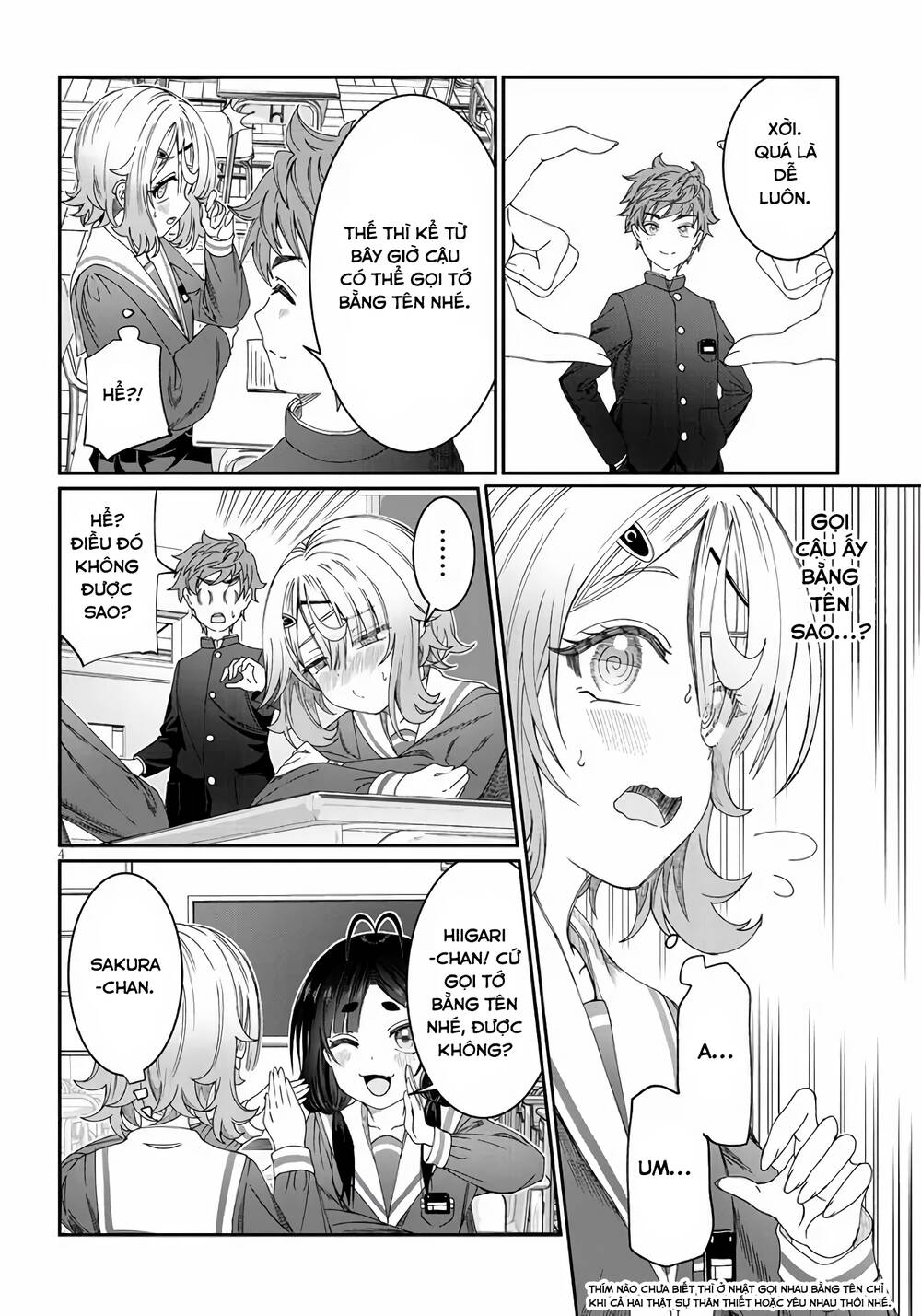 kimi wa yakamashi tojite yo kuchi wo! chapter 5 - Trang 2