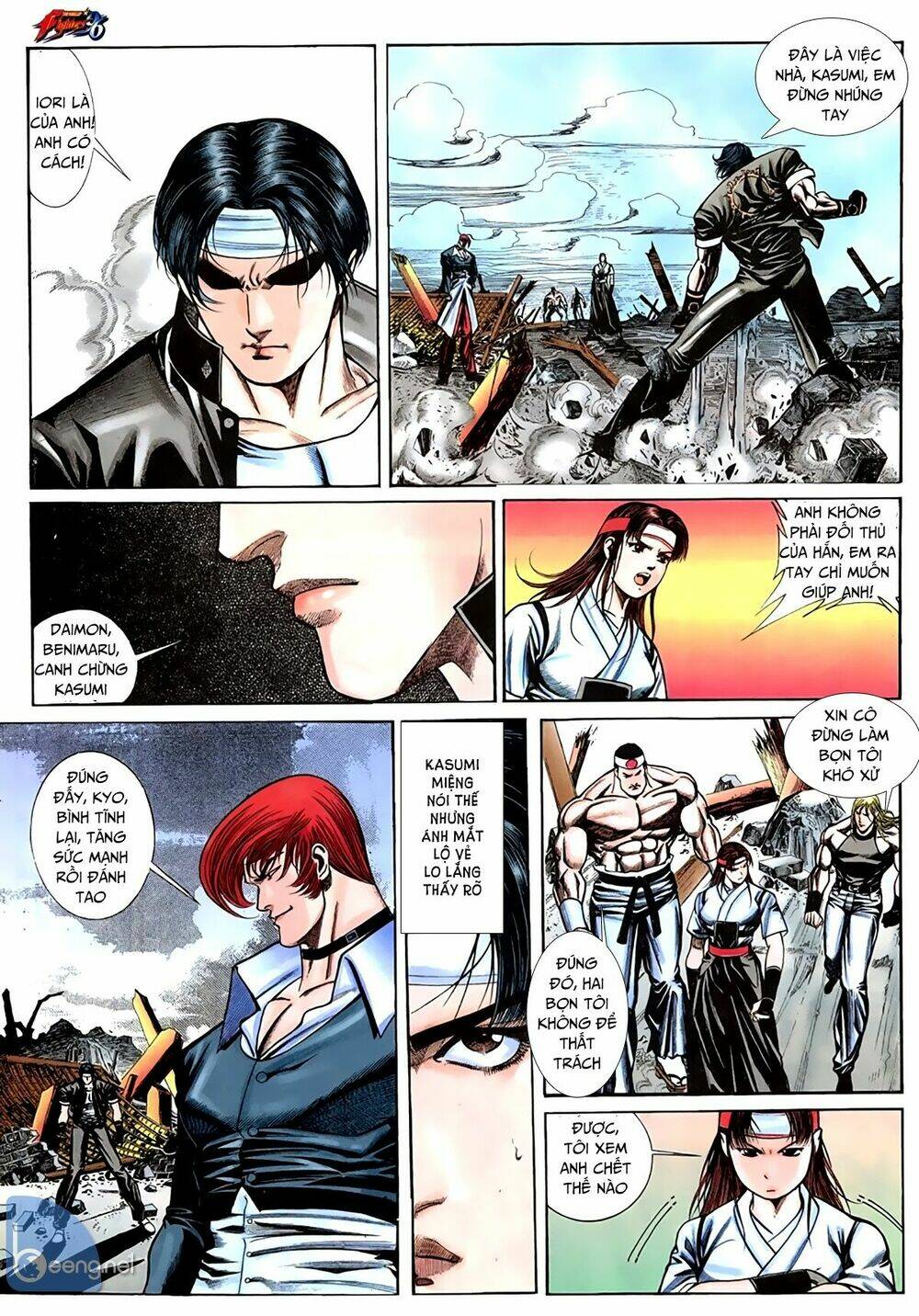 king of fighters toàn tập chapter 11 - Next chapter 12