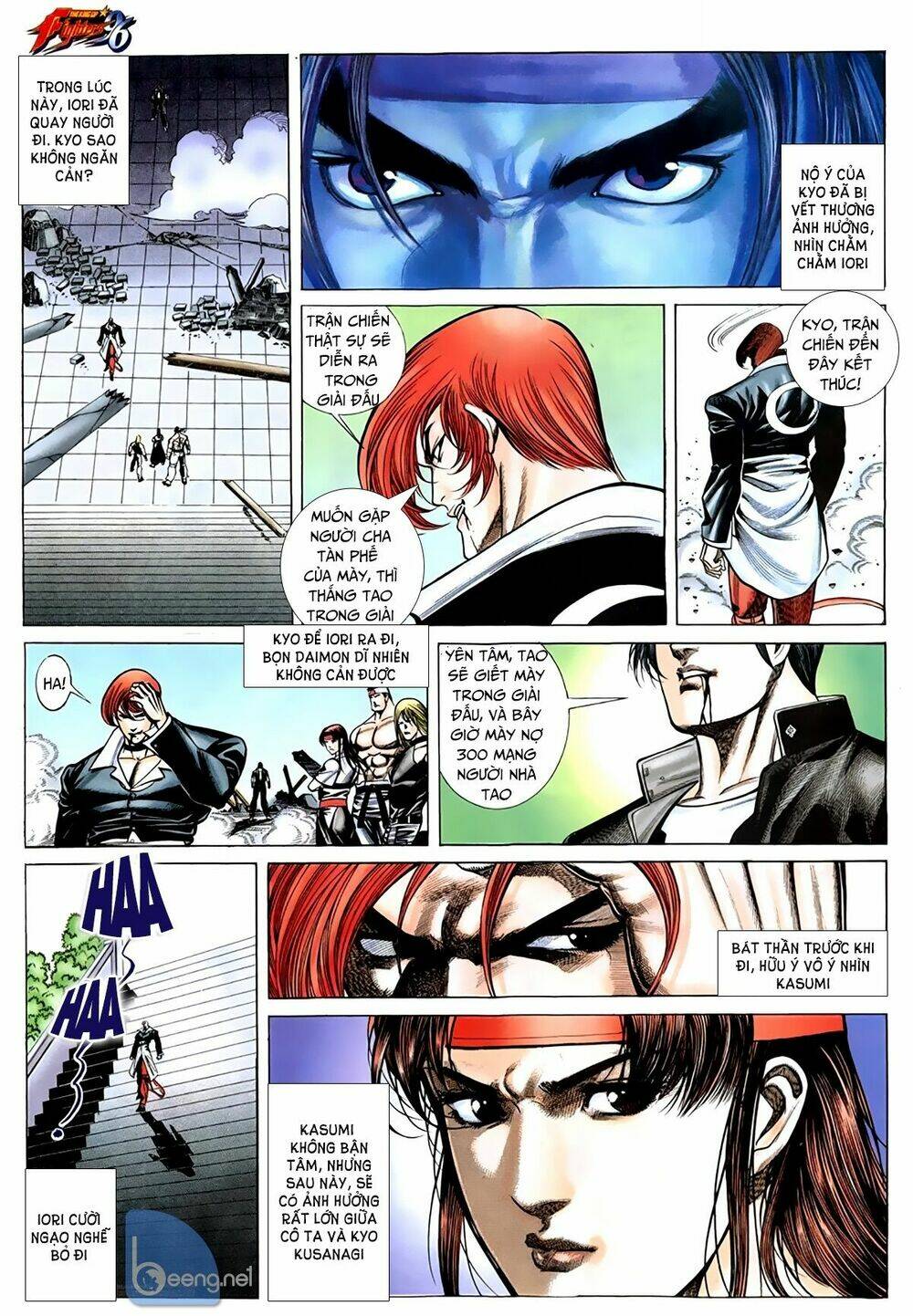 king of fighters toàn tập chapter 12 - Trang 2