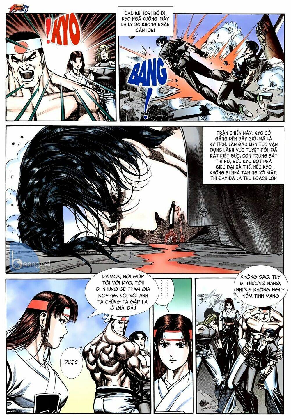 king of fighters toàn tập chapter 12 - Trang 2