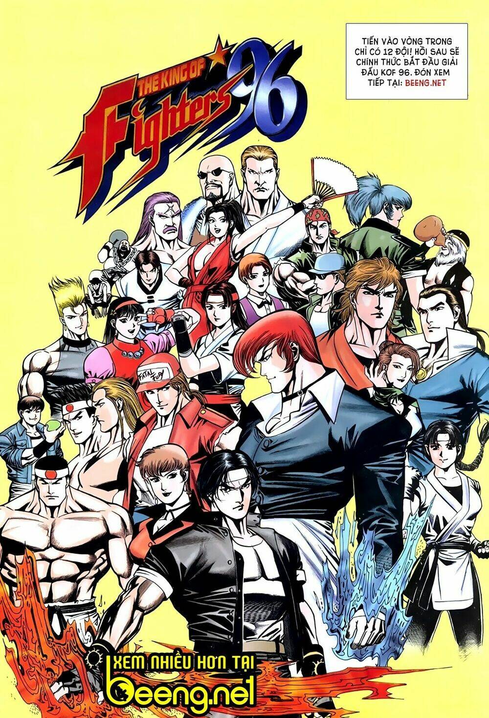 king of fighters toàn tập chapter 12 - Trang 2