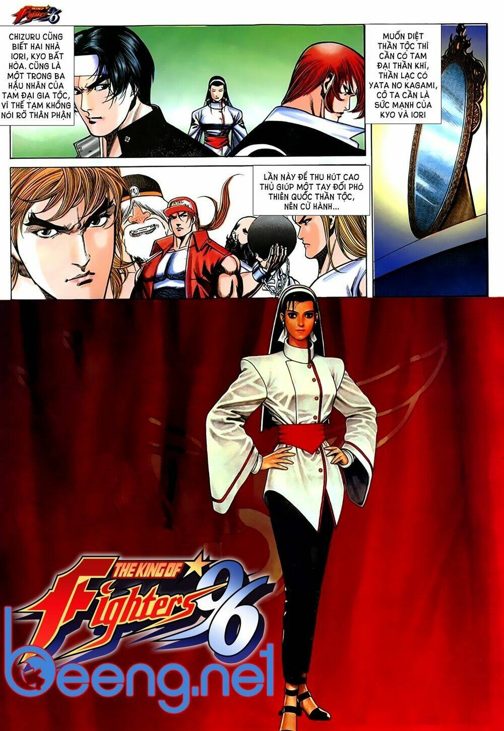 king of fighters toàn tập chapter 13 - Next chương 14