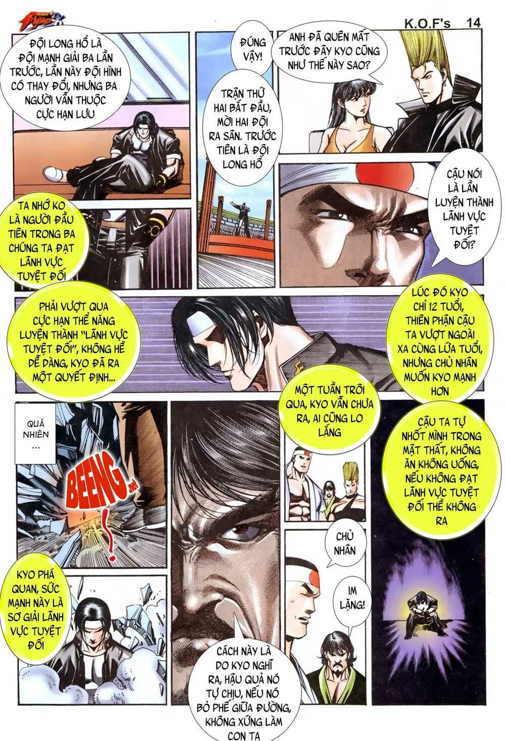 king of fighters toàn tập chapter 17 - Trang 2