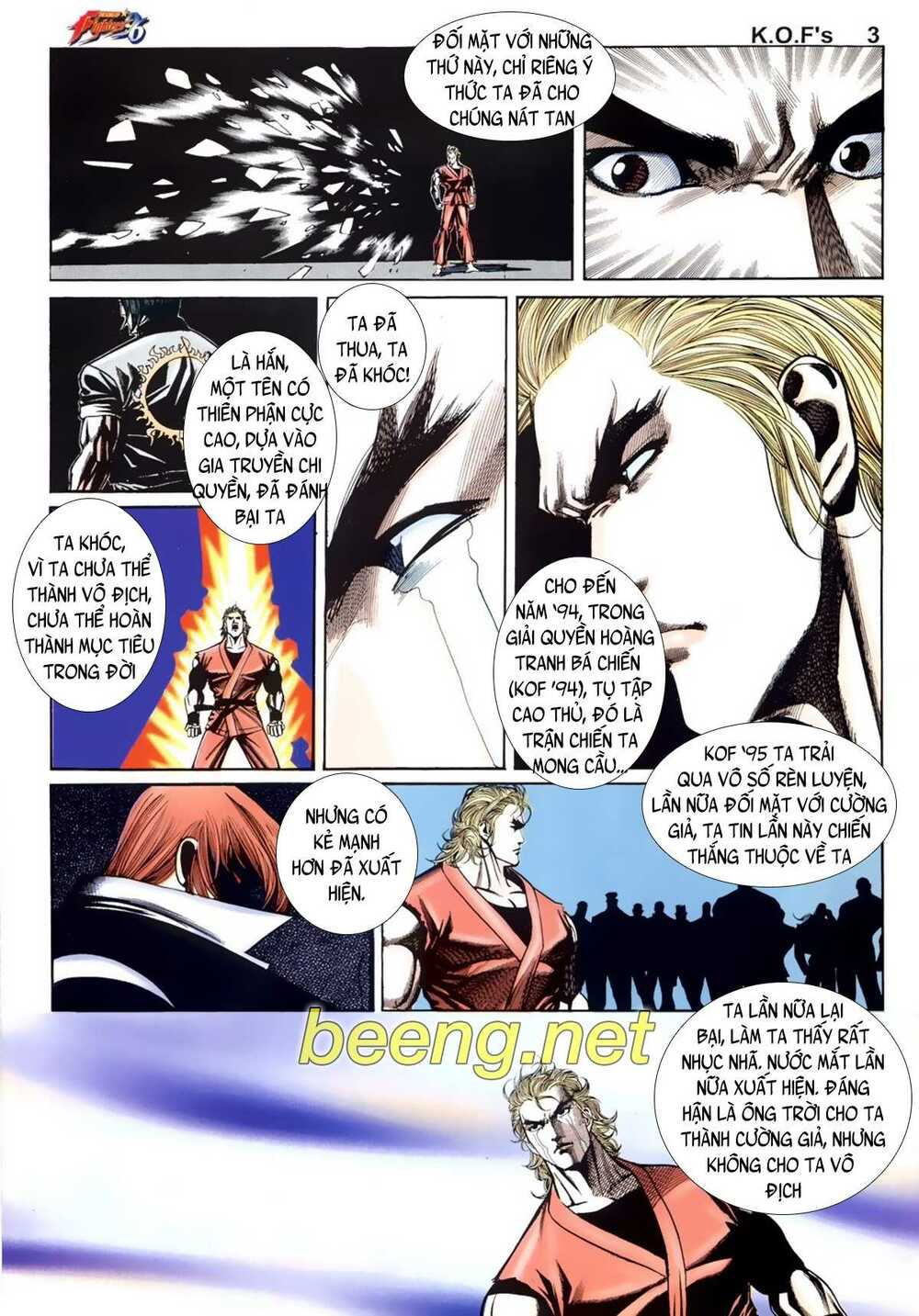 king of fighters toàn tập chapter 17 - Trang 2