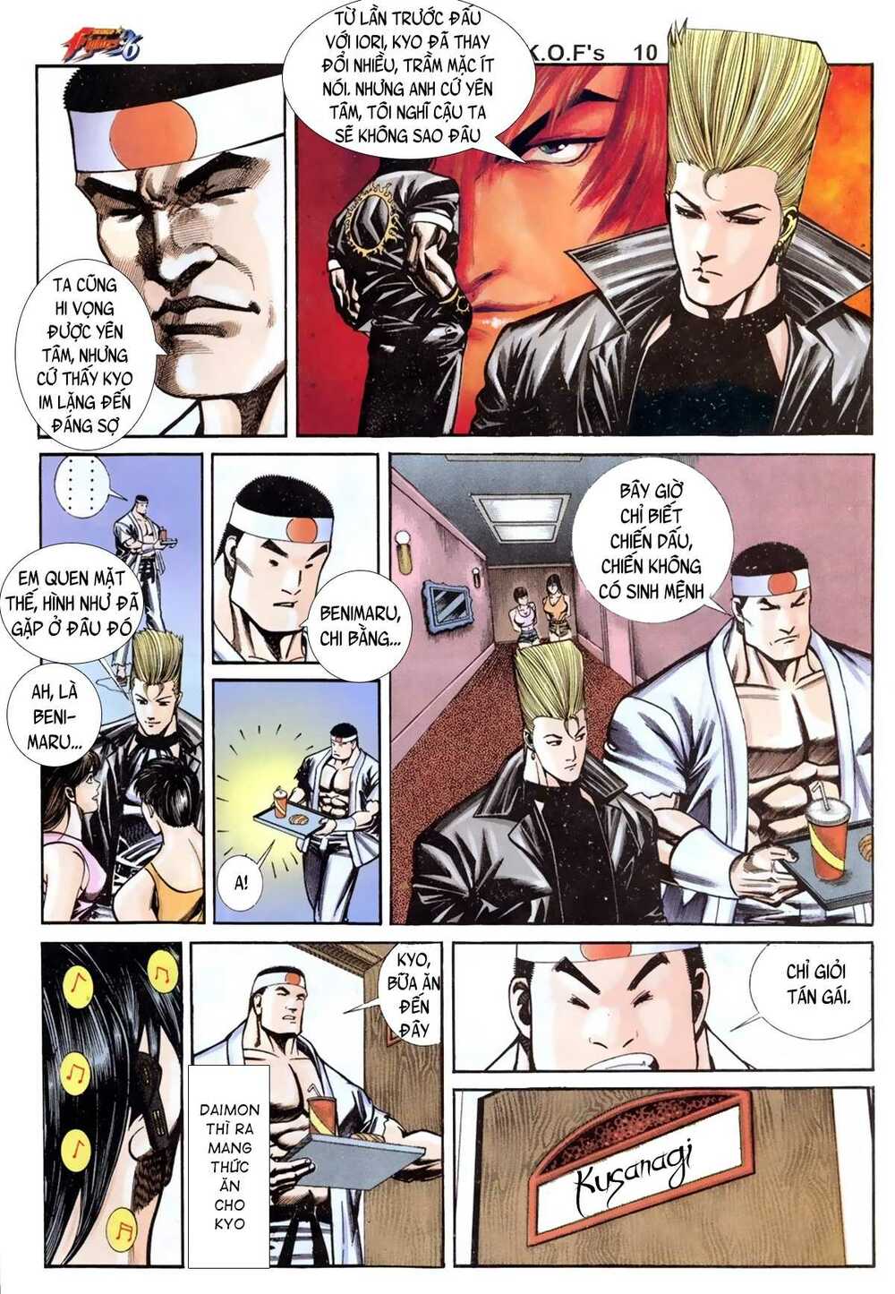 king of fighters toàn tập chapter 17 - Trang 2