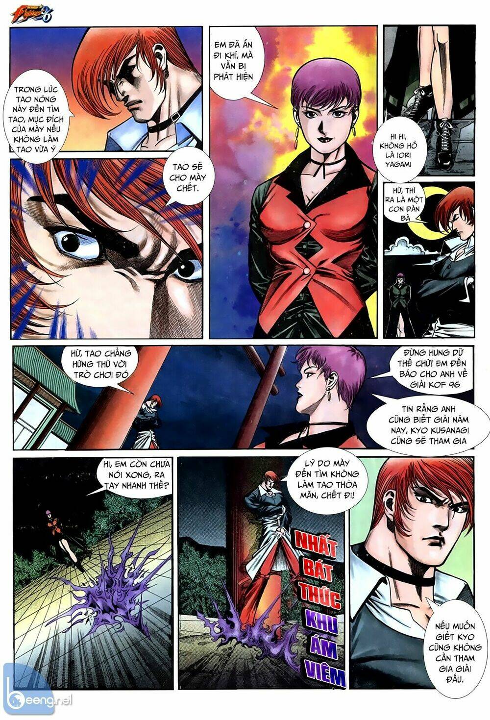 king of fighters toàn tập chapter 4 - Trang 2