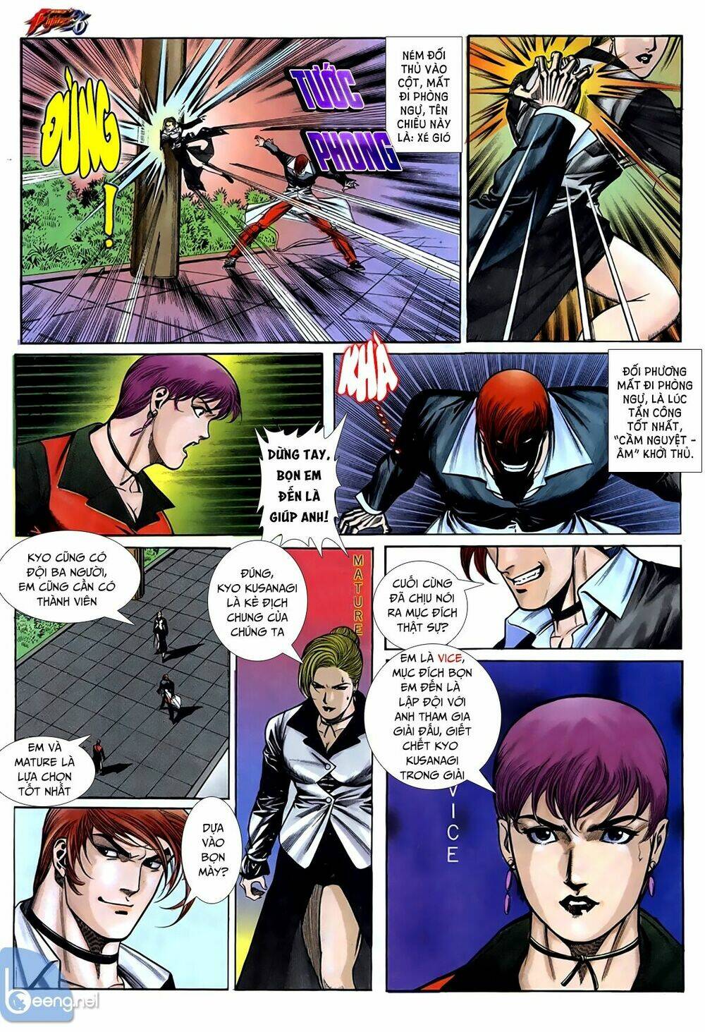 king of fighters toàn tập chapter 4 - Trang 2