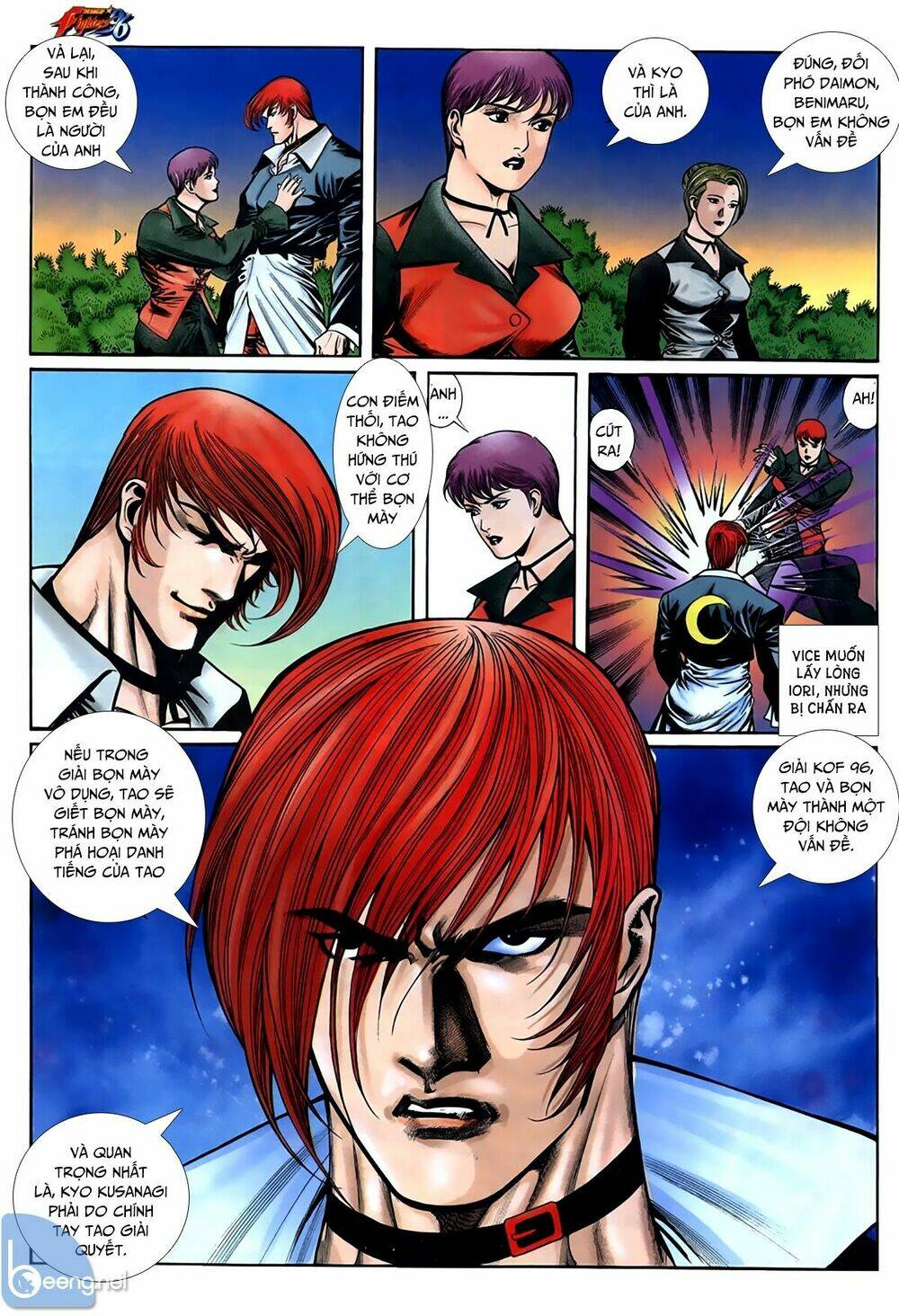 king of fighters toàn tập chapter 4 - Trang 2