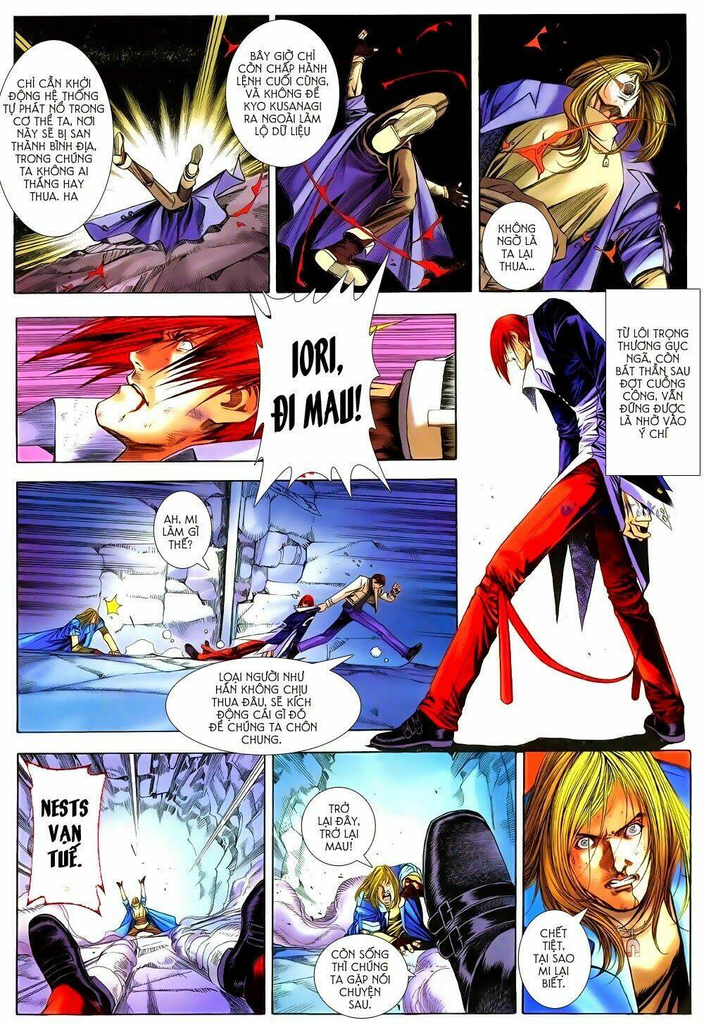 King of Fighters Zillion Chapter 7 - Trang 2