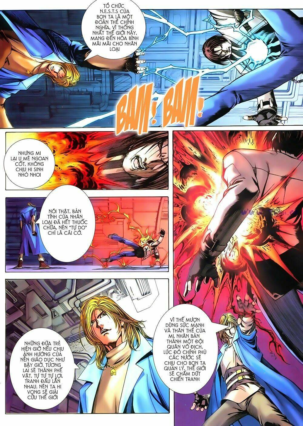 King of Fighters Zillion Chapter 7 - Trang 2