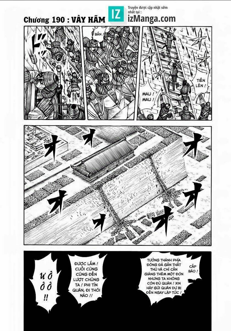 kingdom - vương giả thiên hạ chapter 190 - Next chapter 191