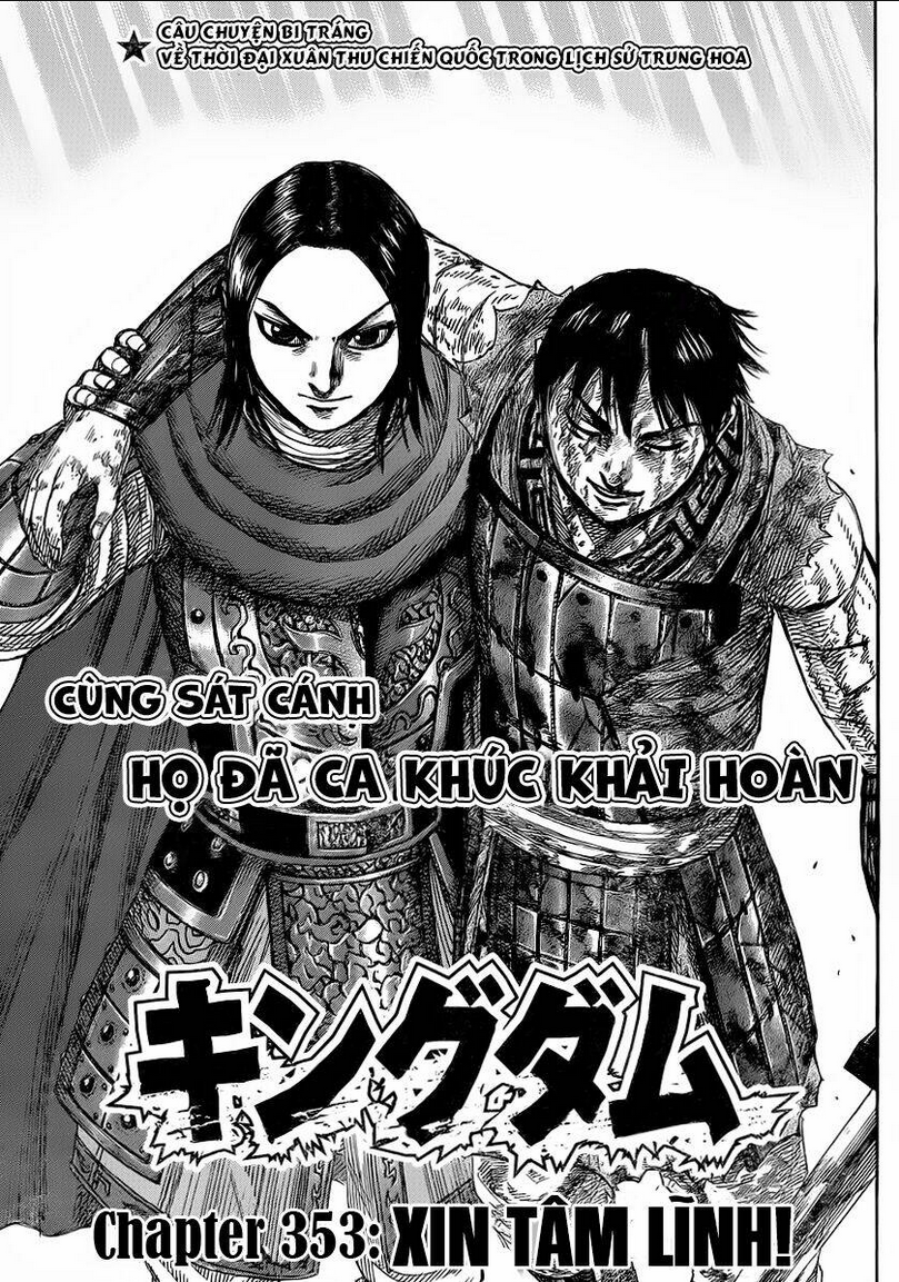 kingdom - vương giả thiên hạ chapter 353 - Next chapter 354