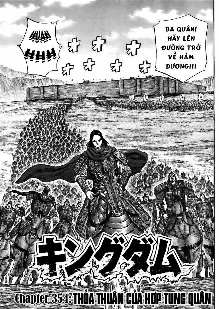 kingdom - vương giả thiên hạ chapter 354 - Next chapter 355