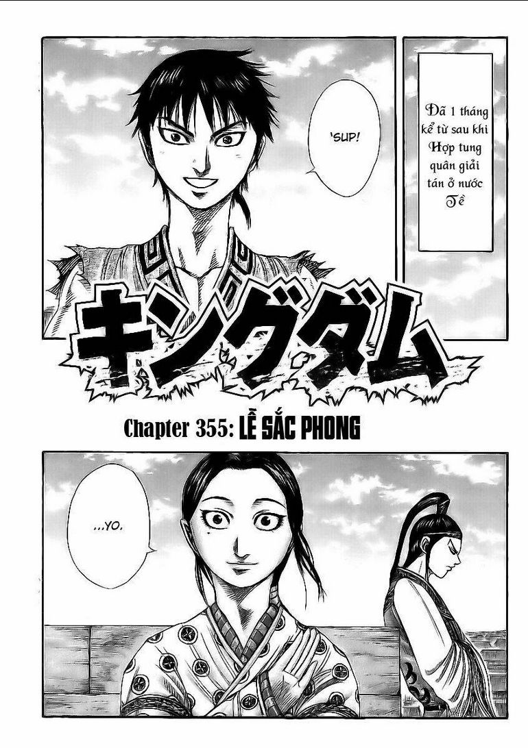 kingdom - vương giả thiên hạ chapter 355 - Next chapter 356