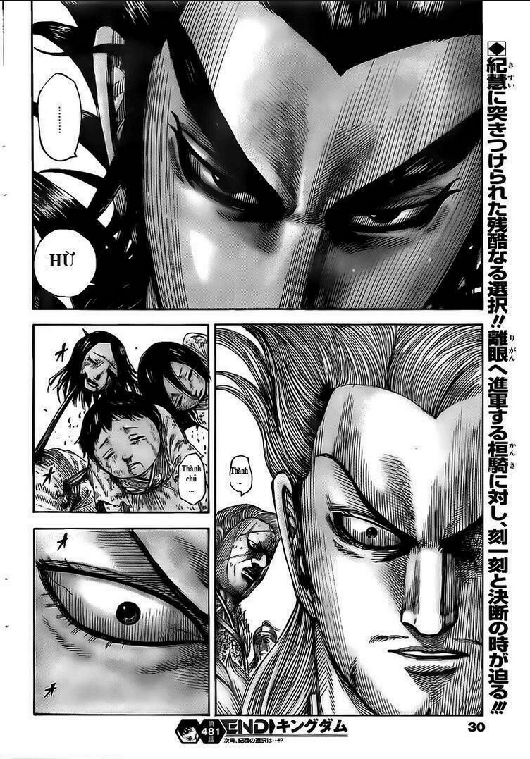 kingdom - vương giả thiên hạ chapter 481 - Next chapter 482