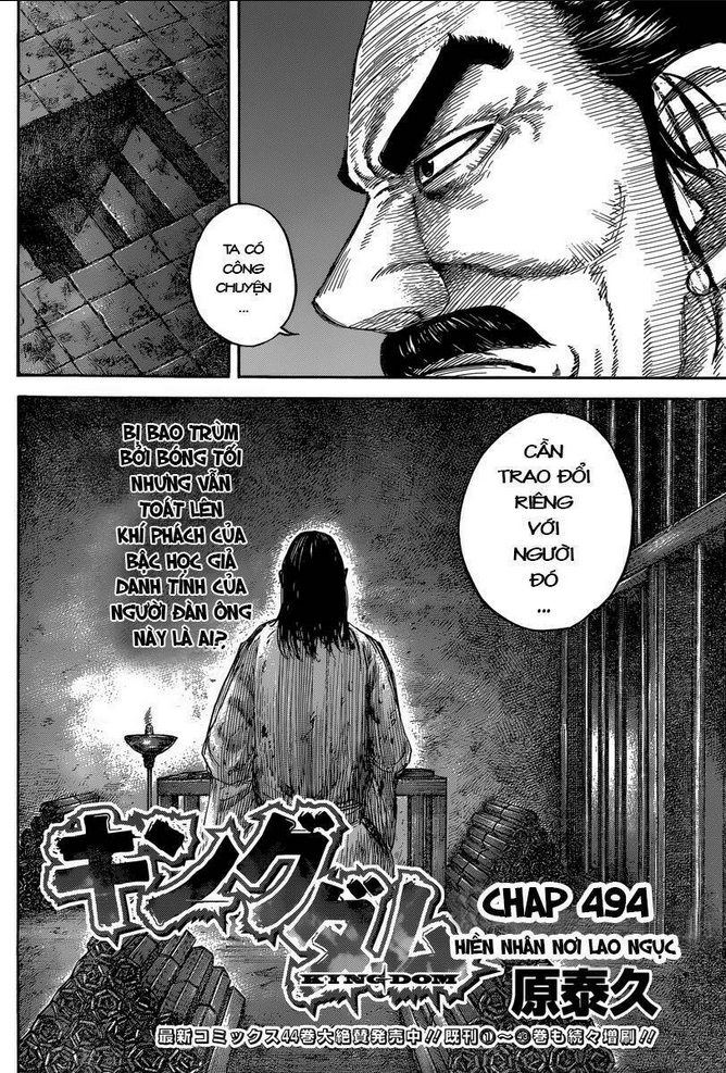 kingdom - vương giả thiên hạ chapter 494 - Next chapter 495