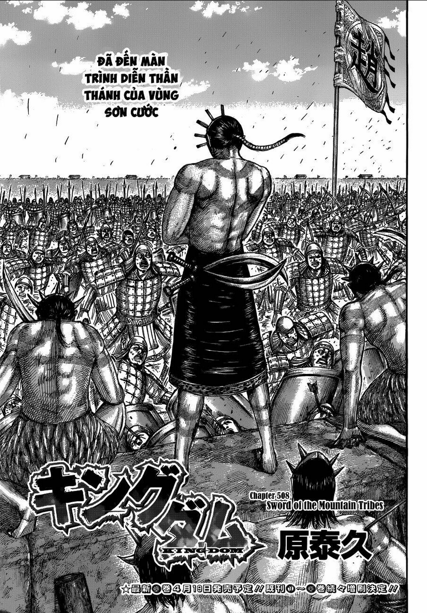 kingdom - vương giả thiên hạ chapter 508 - Next chapter 509