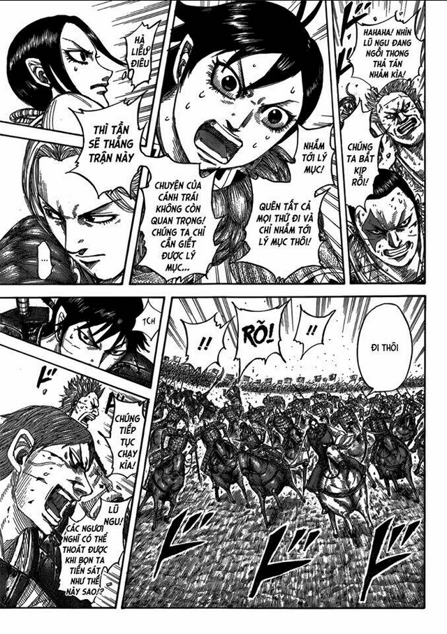 kingdom - vương giả thiên hạ chapter 532: Đao của tín - Next chapter 533: mất sĩ khí