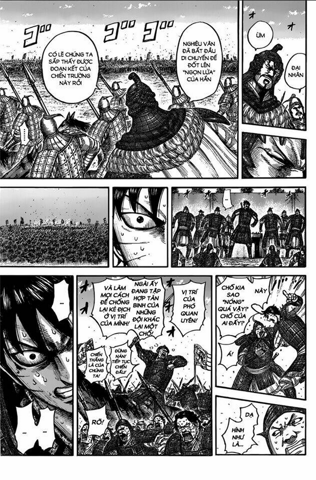 kingdom - vương giả thiên hạ chapter 546: nơi ngọn lửa bùng cháy - Next chapter 547: lời ai oán của thanh Đao