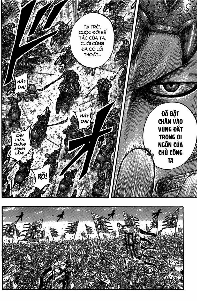 kingdom - vương giả thiên hạ chapter 547: lời ai oán của thanh Đao - Next chapter 548: kế hoạch giữa trận chiến