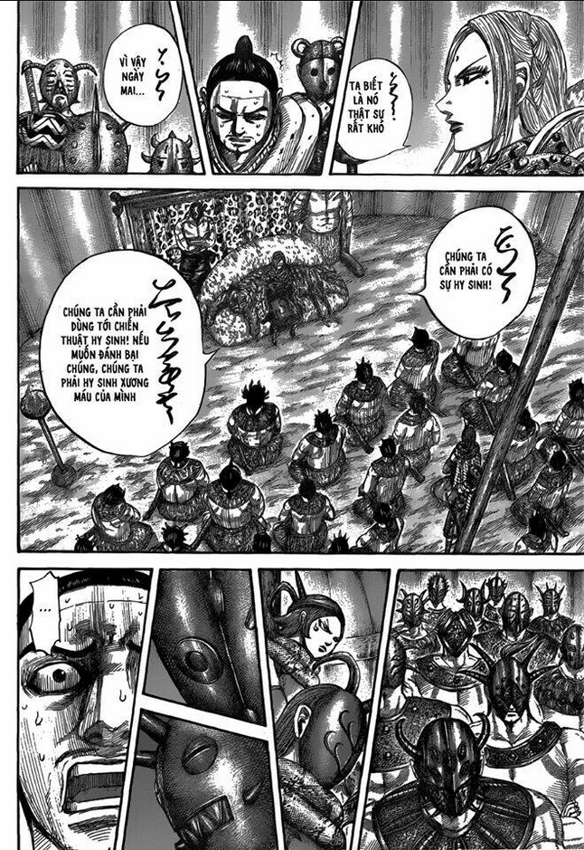 kingdom - vương giả thiên hạ chapter 552: chiến thuật hy sinh - Next chapter 553: lô Đinh