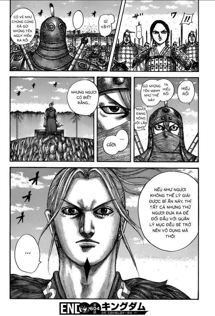 kingdom - vương giả thiên hạ chapter 604 - Next chapter 605