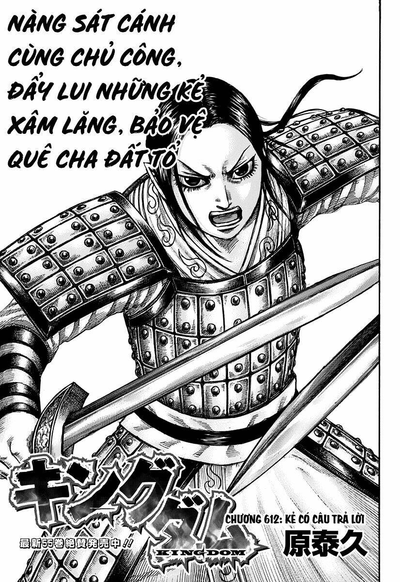 kingdom - vương giả thiên hạ chapter 612 - Next chapter 613