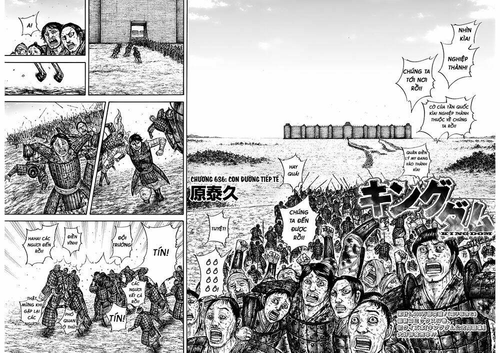 kingdom - vương giả thiên hạ chapter 636 - Next chapter 637