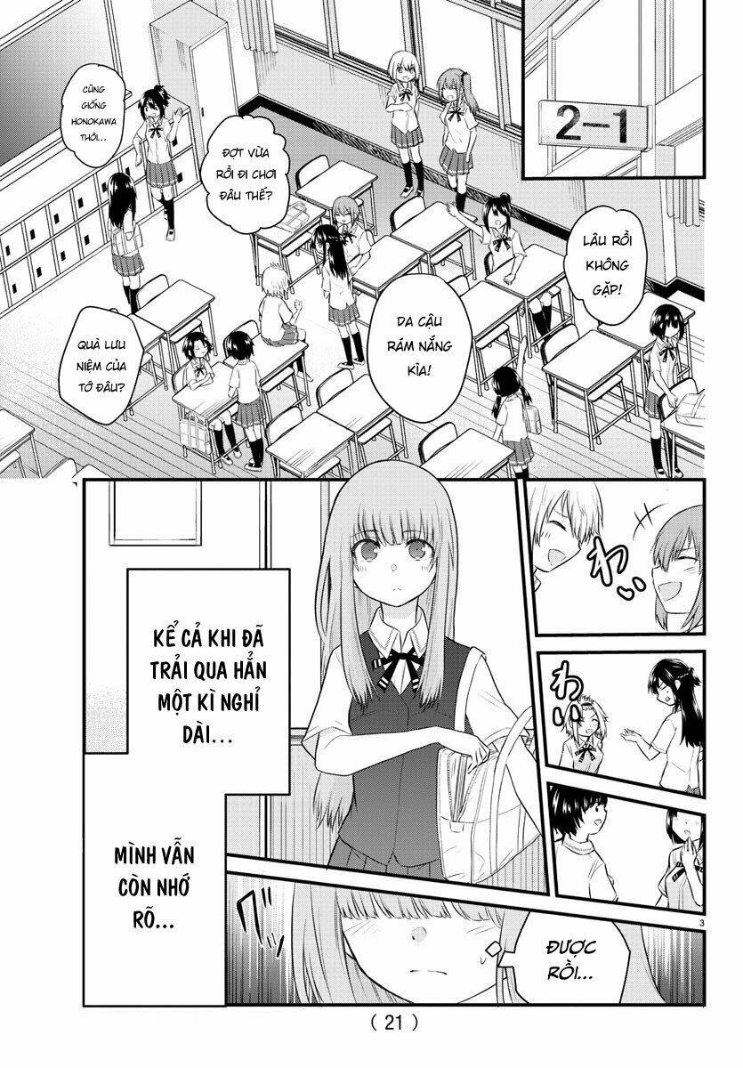 Koe Ga Dasenai Shoujo Wa "Kanojo Ga Yasashisugiru" To Omotte Iru Chapter 28 - Trang 2