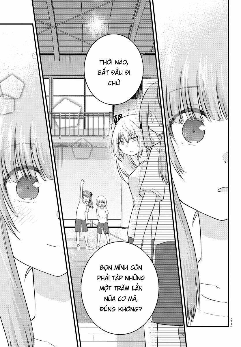 Koe Ga Dasenai Shoujo Wa "Kanojo Ga Yasashisugiru" To Omotte Iru Chapter 32 - Trang 2