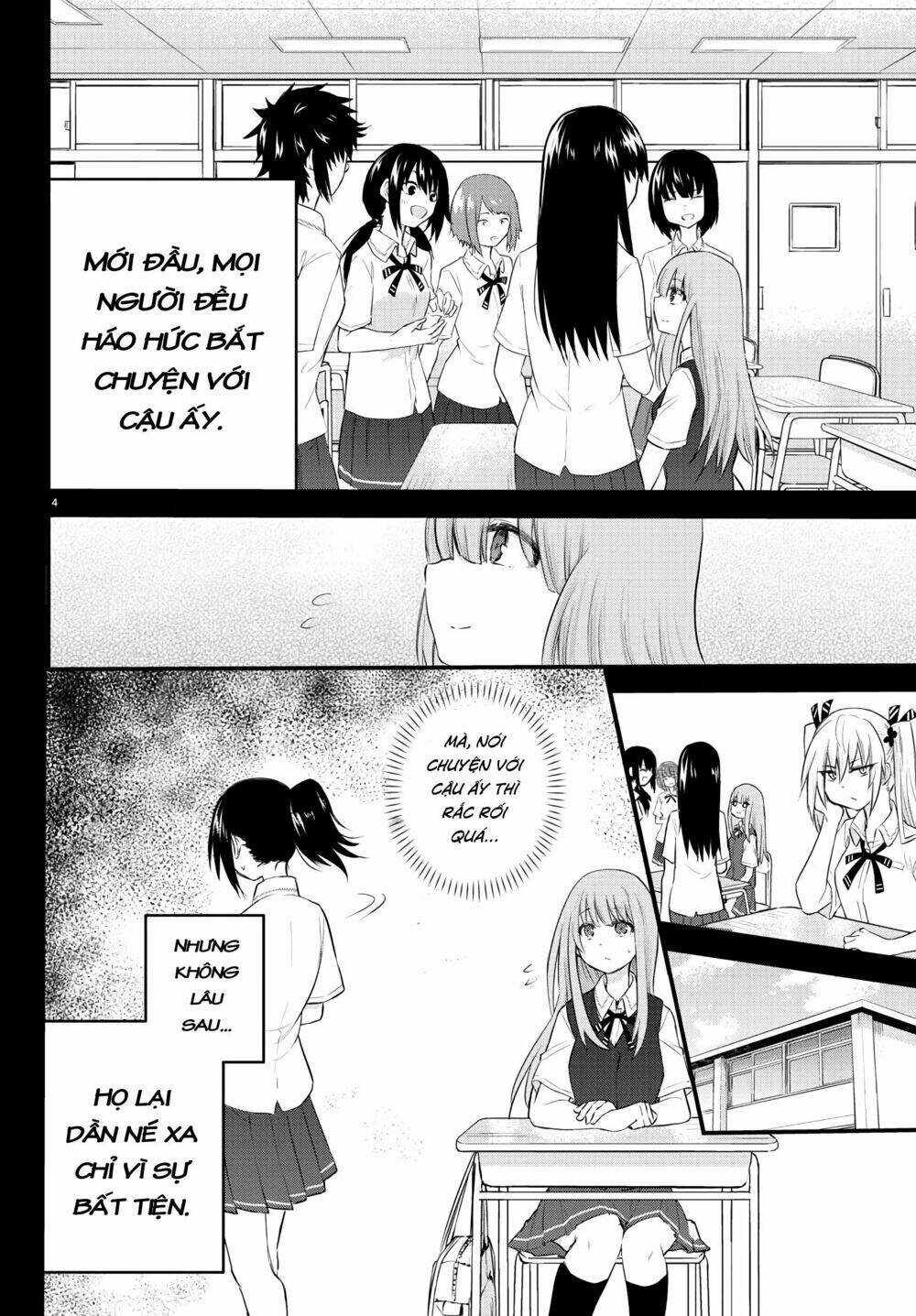 Koe Ga Dasenai Shoujo Wa "Kanojo Ga Yasashisugiru" To Omotte Iru Chapter 6 - Trang 2