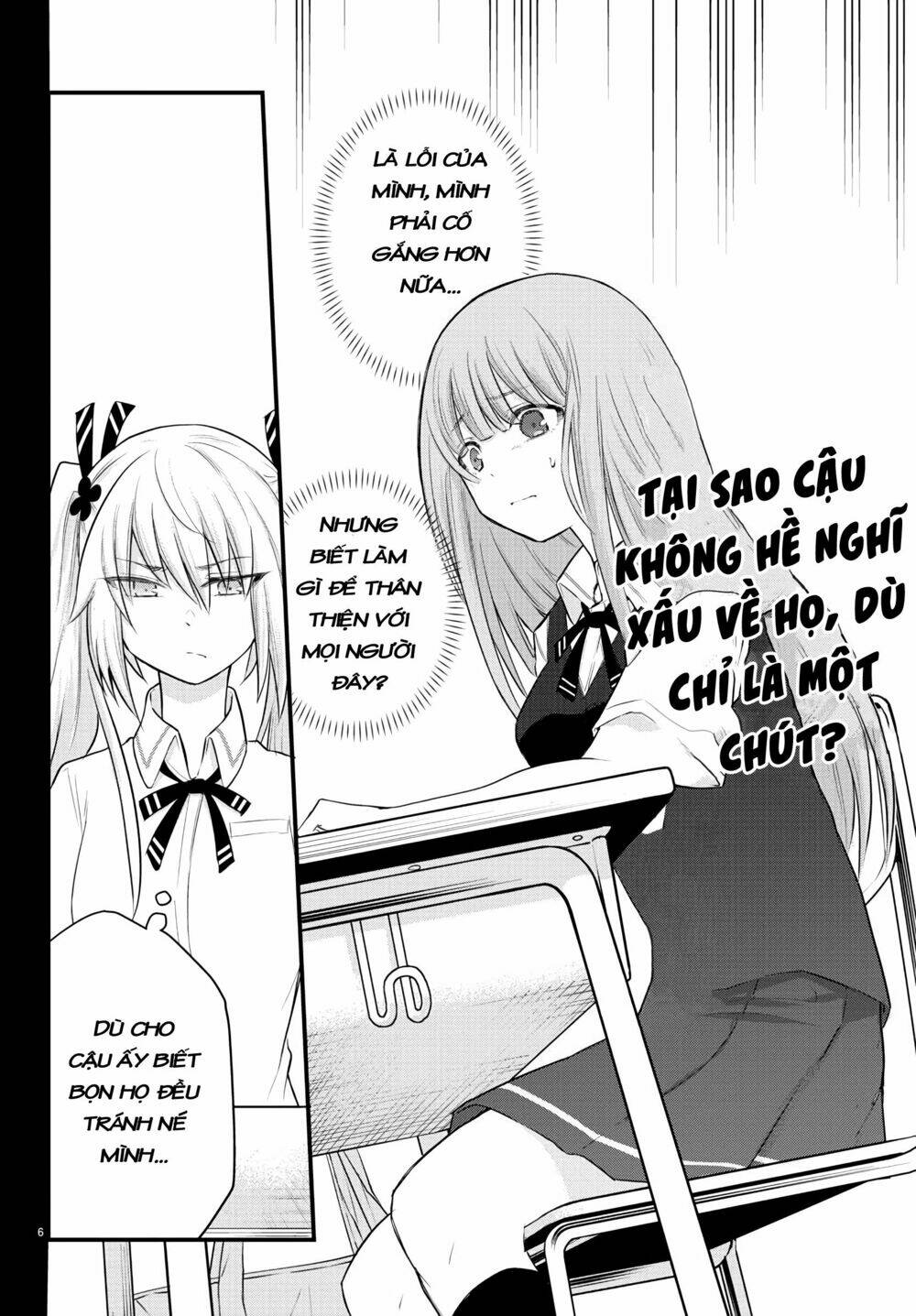 Koe Ga Dasenai Shoujo Wa "Kanojo Ga Yasashisugiru" To Omotte Iru Chapter 6 - Trang 2